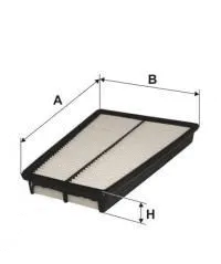 Filtre à air UNIFLUX FILTERS XA666