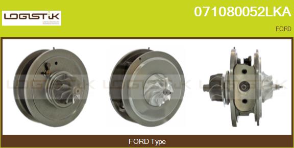 Groupe carter, turbocompresseur LGK 071080052LKA