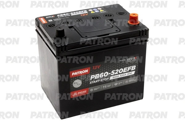Batterie de démarrage PATRON PB60-520EFB