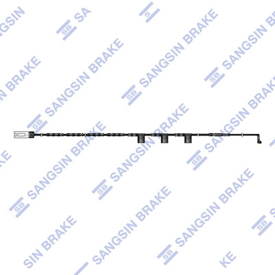 Contact d'avertissement, usure des plaquettes de frein Hi-Q SWS1408