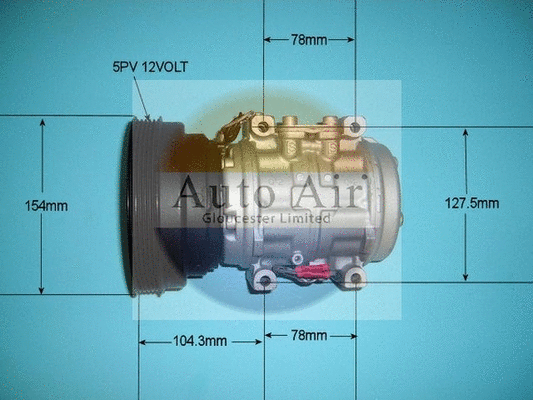 Compresseur, climatisation AUTO AIR GLOUCESTER 14-7349R