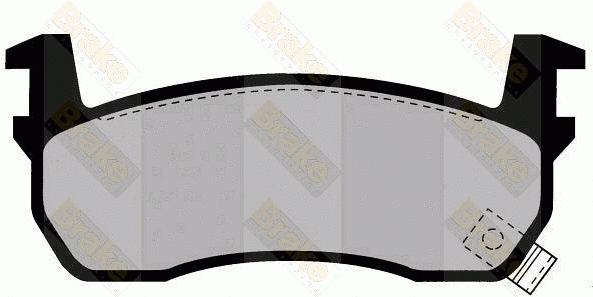 Kit de plaquettes de frein, frein à disque Brake ENGINEERING PA806