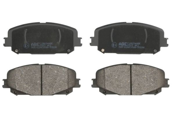 Kit de plaquettes de frein, frein à disque ABE C1R054ABE