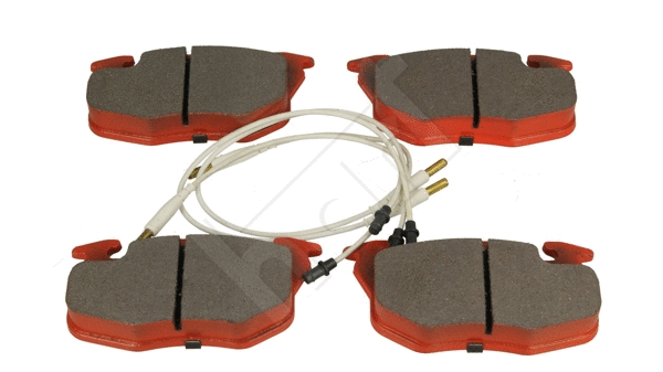 Kit de plaquettes de frein, frein à disque HART 223 792