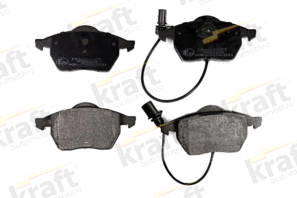 Kit de plaquettes de frein, frein à disque KRAFT AUTOMOTIVE 6000075