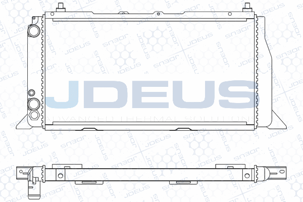 Radiateur, refroidissement du moteur JDEUS M-0010090