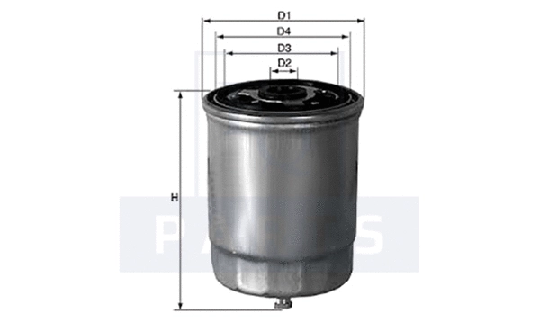 Filtre à carburant EQUAL QUALITY FC4227
