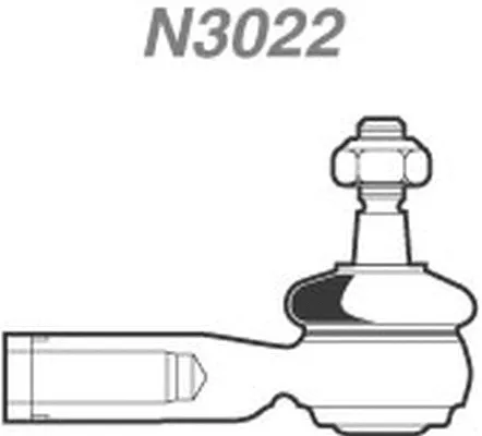 Rotule de barre de connexion NAKATA N 3022