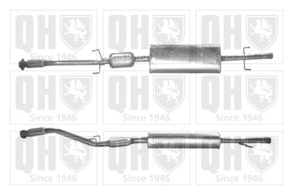 Catalyseur QUINTON HAZELL QCAT80098