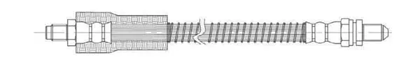 Flexible de frein Technika 31643