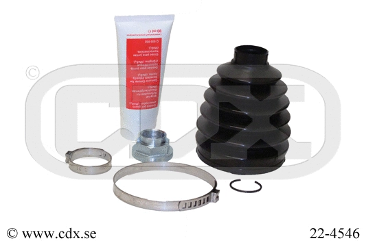 Jeu de joints-soufflets, arbre de commande CDX 22-4546