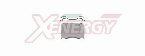 Kit de plaquettes de frein, frein à disque AP XENERGY X40453