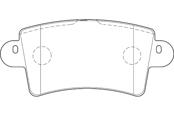 Kit de plaquettes de frein, frein à disque Omnicraft 2135631