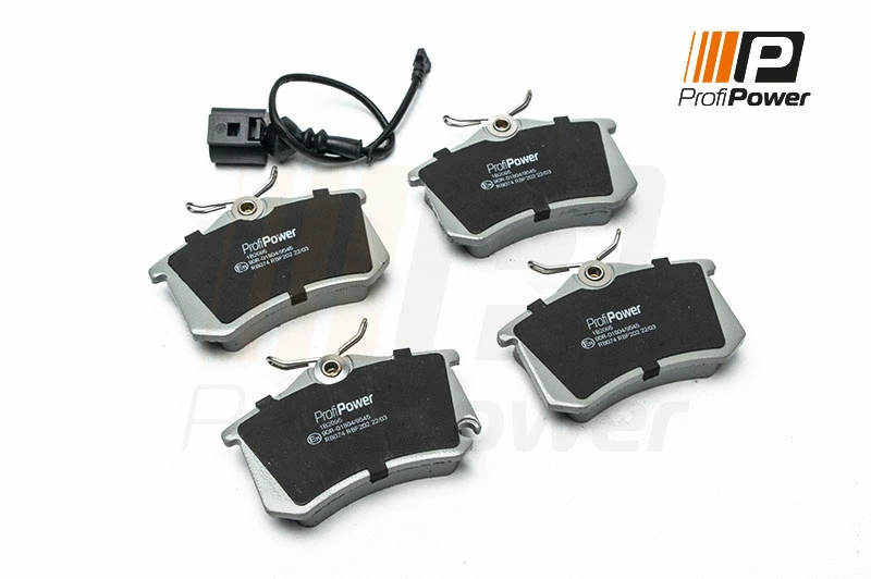 Kit de plaquettes de frein, frein à disque ProfiPower 1B2095