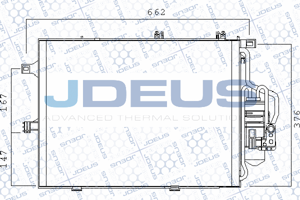Condenseur, climatisation JDEUS 720M49