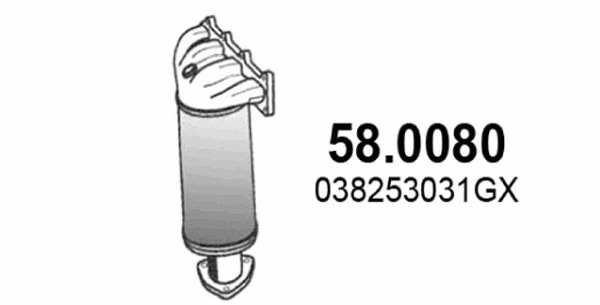 Catalyseur ASSO 58.0080