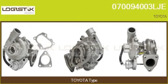 Turbocompresseur, suralimentation LGK 070094003LJE