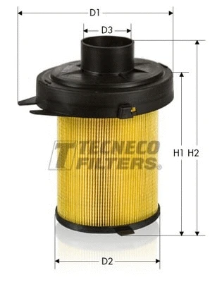 Filtre à air TECNECO FILTERS AR157