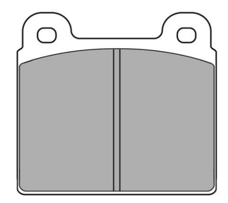 Kit de plaquettes de frein, frein à disque FREMAX FBP-0126