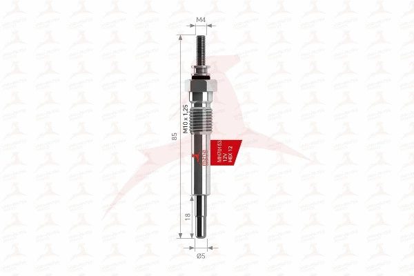 Bougie de préchauffage MEHA AUTOMOTIVE MH70153