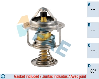 Thermostat, liquide de refroidissement FAE 5324880