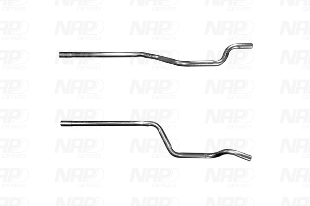 Tuyau d'échappement NAP carPARTS CAC10222