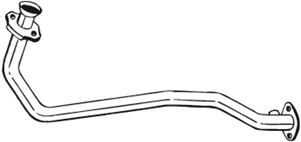 Tuyau d'échappement KLOKKERHOLM 736-281