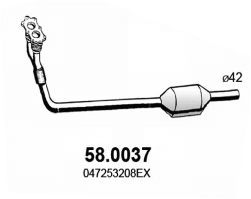 Catalyseur ASSO 58.0037