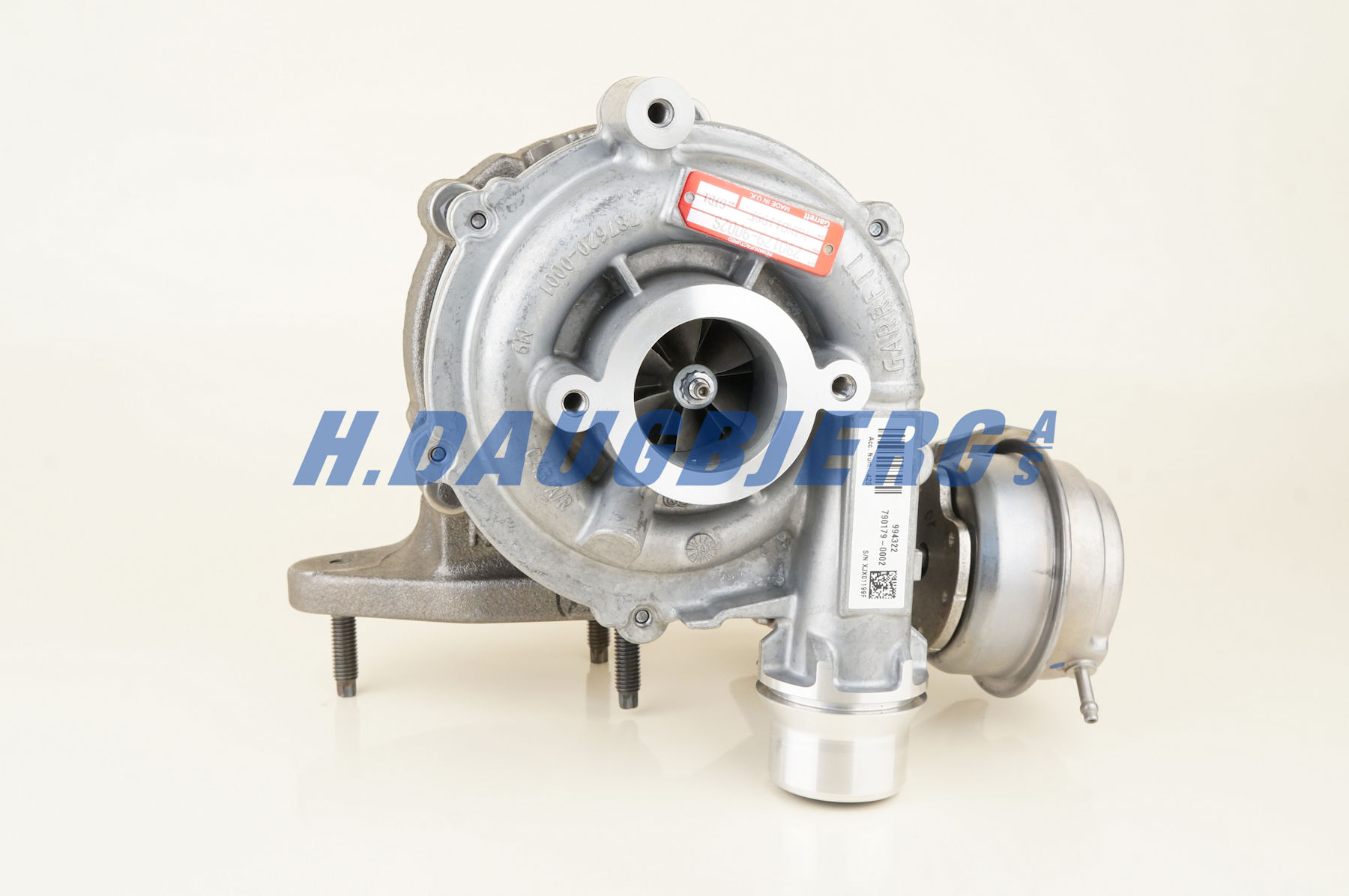 Turbocompresseur, suralimentation H. Daugbjerg 790179-9002W