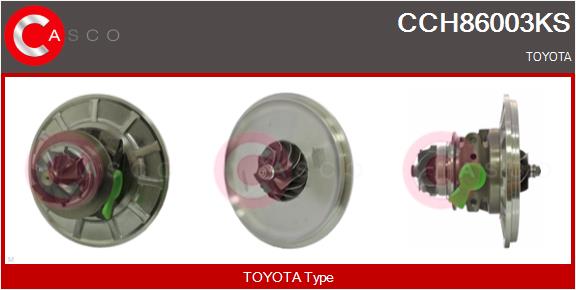 Groupe carter, turbocompresseur CASCO CCH86003KS