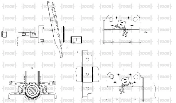 Amortisseur TOOR SG16670