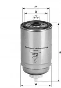 Filtre à carburant UNIFLUX FILTERS XN711