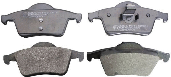 Kit de plaquettes de frein, frein à disque DENCKERMANN B110816