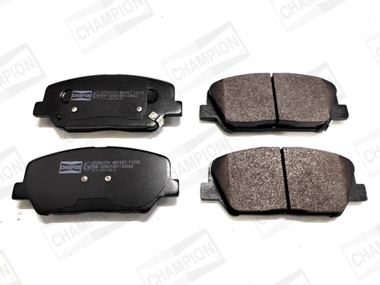Kit de plaquettes de frein, frein à disque CHAMPION 573407CH