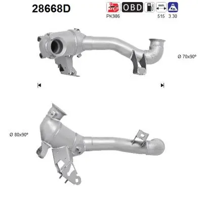 Catalyseur AS 28668D