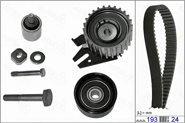 Kit de courroie crantée AUTEX 702825