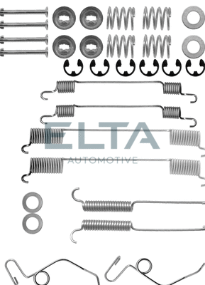 Kit d'accessoires, mâchoire de frein ELTA AUTOMOTIVE EA8070