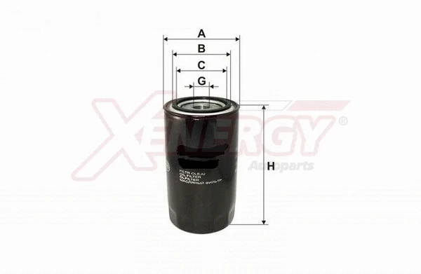 Filtre à huile AP XENERGY X1595927