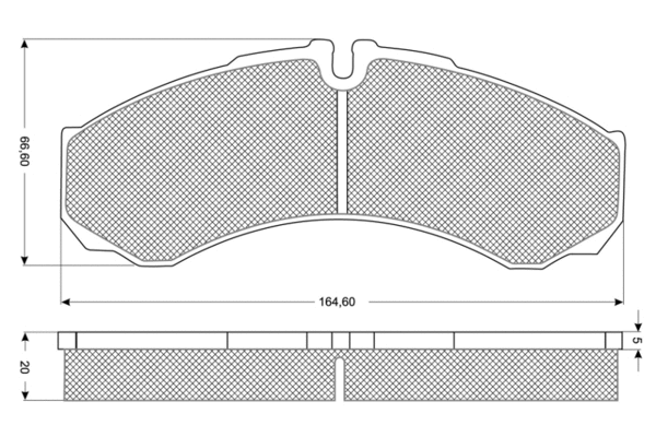 Kit de plaquettes de frein, frein à disque PROCODIS FRANCE PF1111