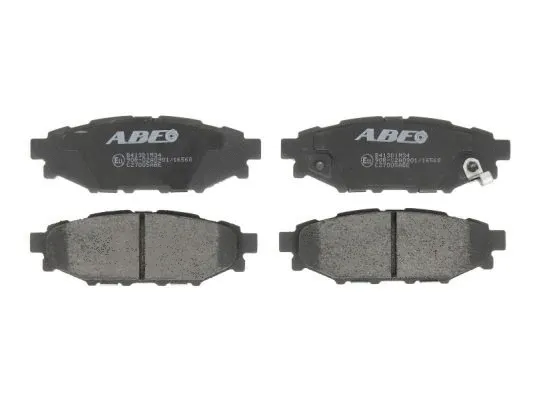 Kit de plaquettes de frein, frein à disque ABE C27005ABE