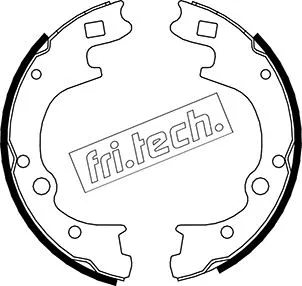 Jeu de mâchoires de frein fri.tech. 1046.209
