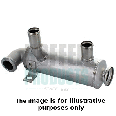 Radiateur, réaspiration des gaz d'échappement HOFFER 7518368E