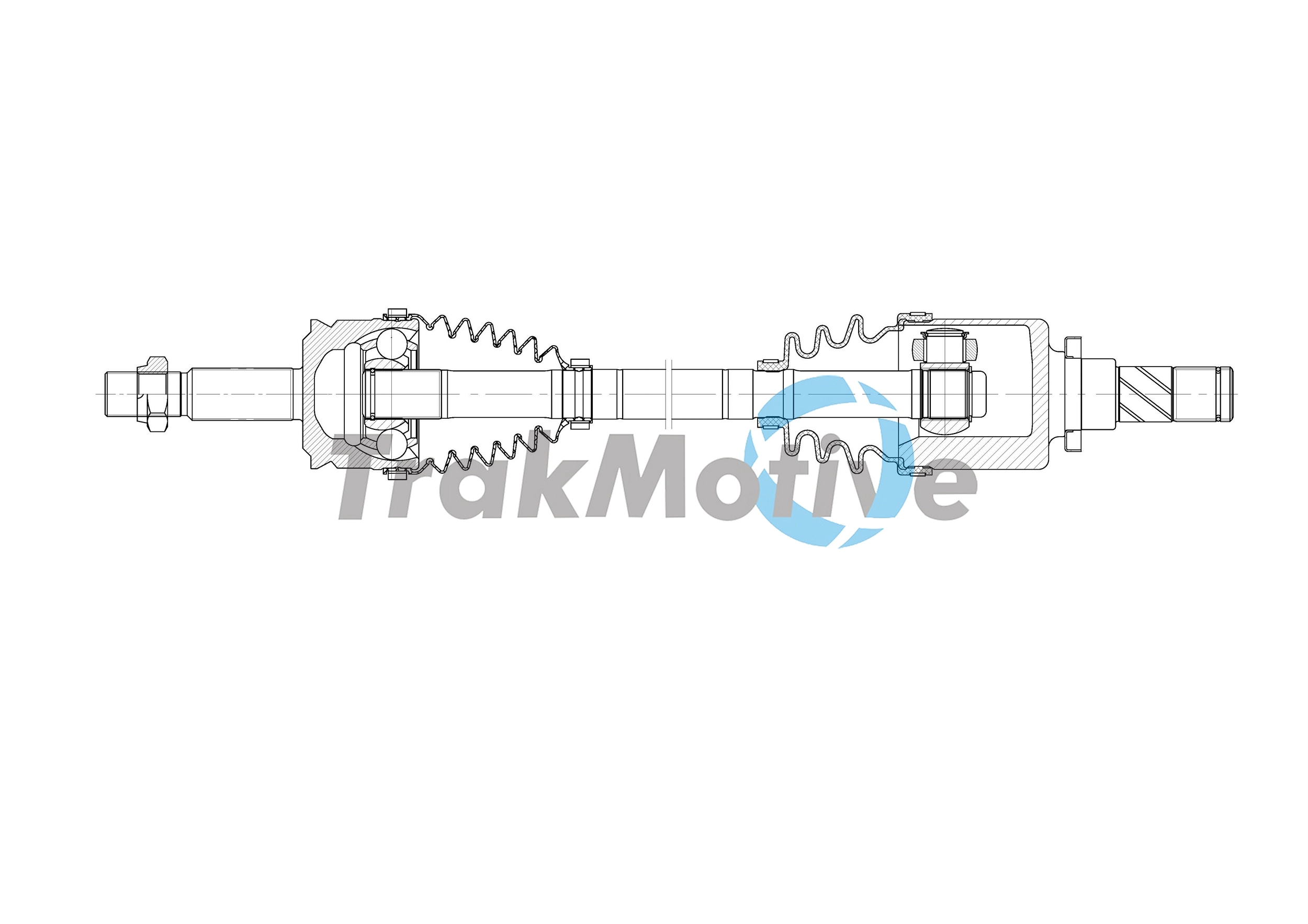 Arbre de transmission TrakMotive 30-2038