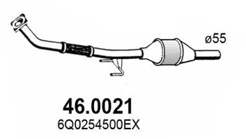 Catalyseur ASSO 46.0021