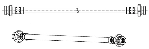 Flexible de frein CEF 512646