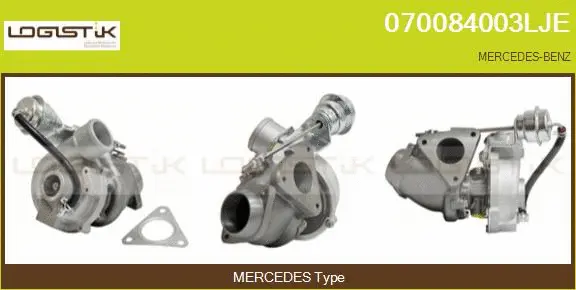 Turbocompresseur, suralimentation LGK 070084003LJE