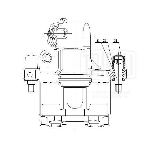 Étrier de frein TRIALLI CF 095112