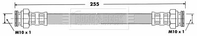 Flexible de frein BORG & BECK BBH6510