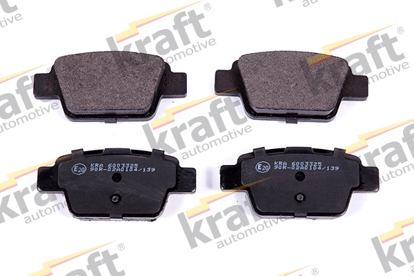 Kit de plaquettes de frein, frein à disque KRAFT AUTOMOTIVE 6003325