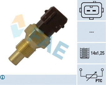 Sonde, température du liquide de refroidissement FAE 33792